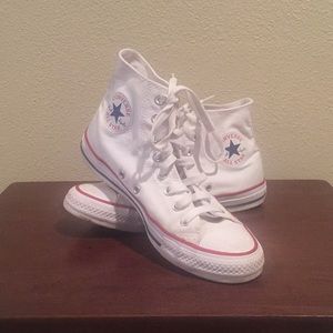 White high top converse